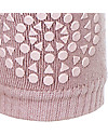 GoBabyGo Non-slip Crawling Kneepads, Dusty Rose - Cotton Antislip Socks