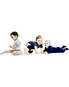 GoBabyGo Non-slip Crawling Kneepads, Dusty Rose - Cotton Antislip Socks