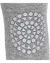 GoBabyGo Non-slip Crawling Tights, Grey Melange - Cotton Tights