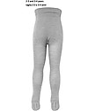 GoBabyGo Non-slip Crawling Tights, Grey Melange - Cotton Tights