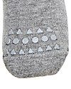 GoBabyGo Non-slip Crawling Tights, Grey Melange - Wool Tights