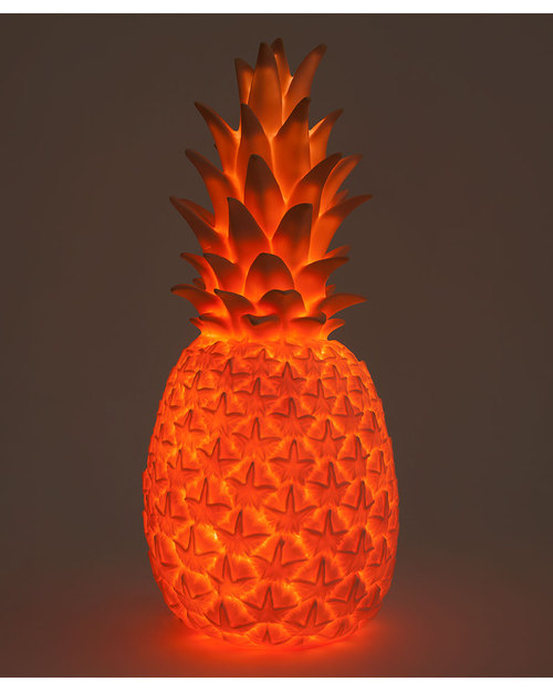 Goodnight Light Pina Colada Lamp - Fluro Red - Low Energy Consumption! Bedside Lamps