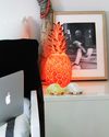 Goodnight Light Pina Colada Lamp - Fluro Red - Low Energy Consumption! Bedside Lamps