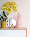 Goodnight Light Pina Colada Lamp - Pastel Pink - Low Energy Consumption! Bedside Lamps