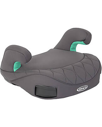 Graco Booster Seat Max R129 with Isofix Connectors - Iron - Group 2/3 Car Seats Group 2/3