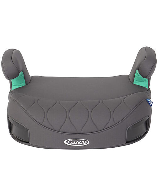 Graco Booster Seat Max R129 with Isofix Connectors - Iron - Group 2/3 Car Seats Group 2/3