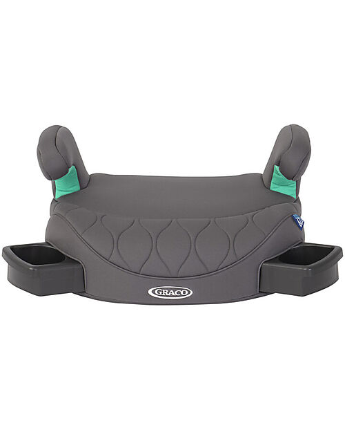 Graco Booster Seat Max R129 with Isofix Connectors - Iron - Group 2/3 Car Seats Group 2/3