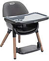 Graco Presti 3-in-1 High Chair - Charcoal - from 6 months to 6 years High Chairs