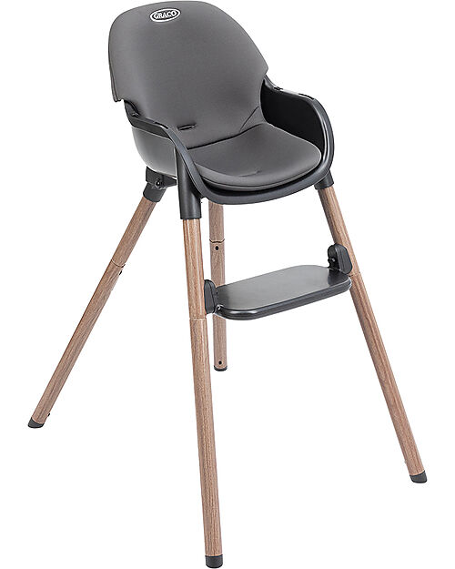 Graco Presti 3-in-1 High Chair - Charcoal - from 6 months to 6 years High Chairs