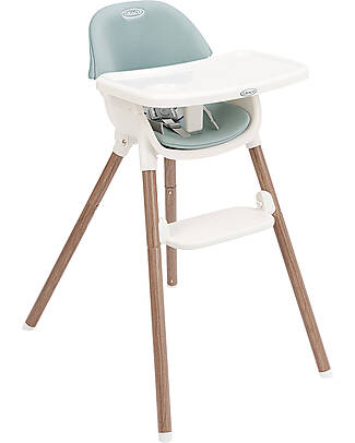 Graco Presti 3-in-1 High Chair - Duck Egg - from 6 months to 6 years High Chairs