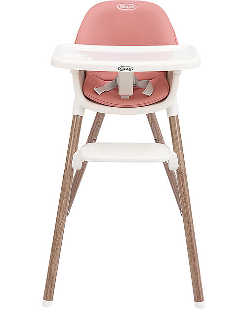 Graco Presti 3-in-1 High Chair - Dusty Rose - from 6 months to 6 years High Chairs