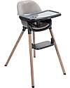 Graco Presti 3-in-1 High Chair - Steeple Grey - from 6 months to 6 years High Chairs