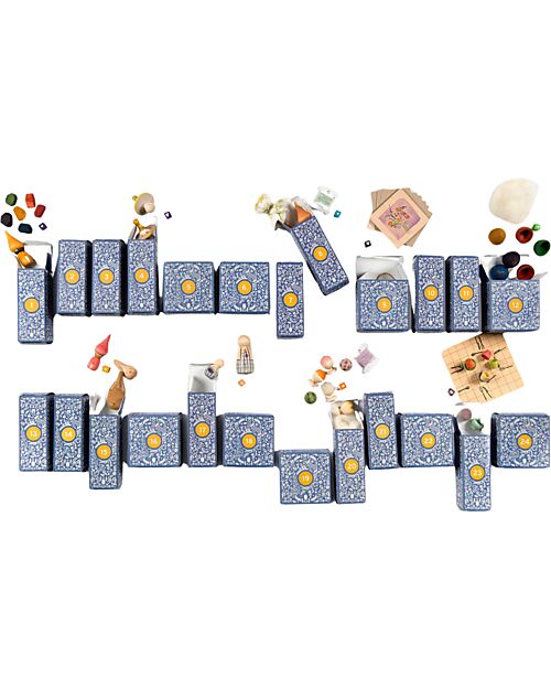 Grapat Advent Calendar 2024 - 24 boxes - Sustainable Wood unisex