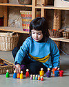 Grapat Baby Nins - Light Colours  - Sustainable Wood Montessori Toys