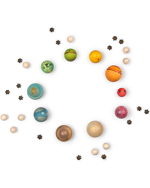 Grapat Dear Universe Set - 40 pieces - Sustainable Wood Montessori Toys