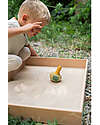 Grapat Flowing Yellow Bird Spinning Top - Sustainable Wood Montessori Toys