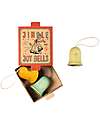 Grapat Jingle Joy Bells Christmas Ornament - 3 Pieces - Sustainable Wood Advent Calendars