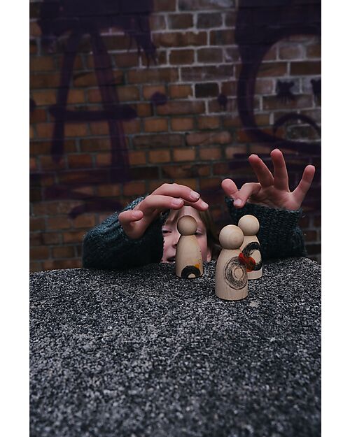 Grapat Lucky Lucky Surprise Box - Second Edition - 15 Sustainable Wooden Sets Montessori Toys