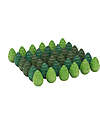 Grapat Mandala tree - 36 Tree Shaped Pieces - Green - Sustainable Wood Montessori Toys