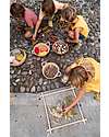 Grapat Nature and Memory Frame - 4 Sticks a Ball of Hemp Thread - Sustainable Wood Montessori Toys