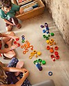 Grapat Nins Rings and Coins - Multicolor - Sustainable Wood Wooden Stacking Toys