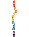 Grapat Nins Tomten - Wood Gnomes - Rainbow Color - Sustainable Wood Montessori Toys