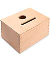Grapat Permanence Box - Natural - Ideal for Tidying Up Games - Sustainable Wood Montessori Toys