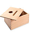 Grapat Permanence Box - Natural - Ideal for Tidying Up Games - Sustainable Wood Montessori Toys