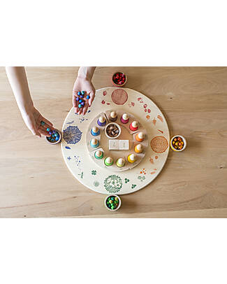 Grapat Platform of the 4 Seasons - 4 Elements of Nature - Sustainable Wood Montessori Toys