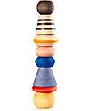 Grapat Serendipity Stacking Tower - 8 Pieces - Sustainable Wood Montessori Toys