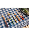 Grapat Set Tools - 6 Tools - Rainbow Colours - Sustainable Wood Montessori Toys