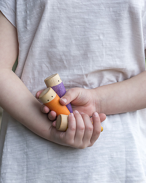 Grapat Sticks - Six Colours - Sustainable Wood Montessori Toys