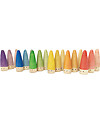 Grapat Sticks - Six Colours - Sustainable Wood Montessori Toys