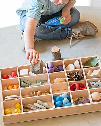 Grapat Tinker Tray - Natural and Sustainable Wood Creative Toys