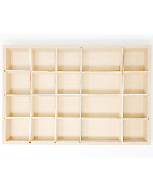 Grapat Tinker Tray - Natural and Sustainable Wood Montessori Toys