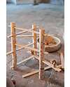 Grapat Woodland Set - 18 Tubes - 9 Walkways - Sustainable Wood Montessori Toys