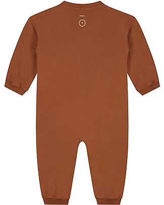 Gray Label Baby Baseball Suit - Autumn - GOTS Organic Cotton Fleece Babygrows