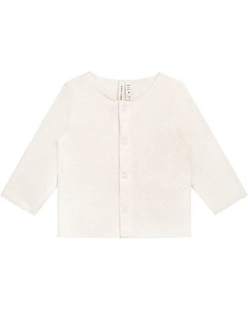 Gray Label Baby Cardigan - Cream - Elasticated Organic Cotton Cardigans