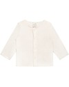 Gray Label Baby Cardigan - Cream - Elasticated Organic Cotton Cardigans