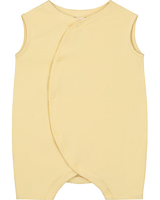 Gray Label Baby Grow - Mellow Yellow - 100% Organic Cotton Short Rompers