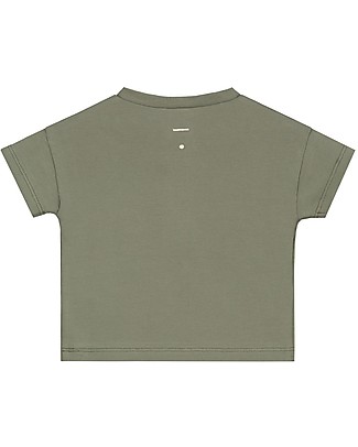 Gray Label Baby Short Sleeves Tee Henley - Moss Long Sleeves Tops