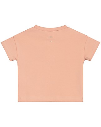 Gray Label Baby Short Sleeves Tee Henley - Rustic Clay Long Sleeves Tops