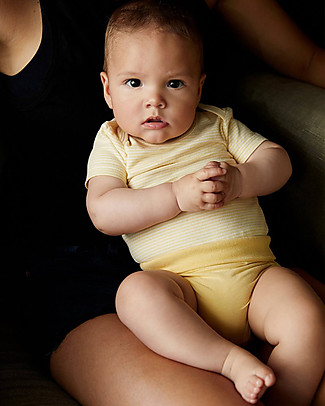 Gray Label Baby Shorts - Mellow Yellow - 100% Organic Cotton Jersey Shorts