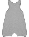 Gray Label Baby Sleeveless Onesie, Grey Melange - Organic cotton Short Rompers