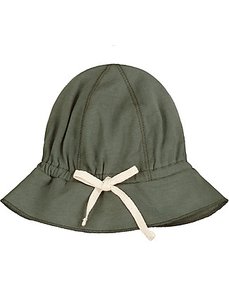 Gray Label Baby Sun Hat - Moss - Organic cotton Sunhats