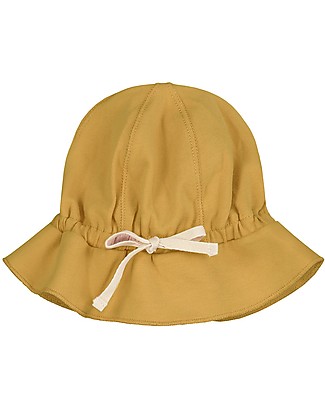 Gray Label Baby Sun Hat - Mustard - Organic cotton Sunhats
