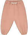 Gray Label Baby Track Pants - Rustic Clay - Organic Cotton Fleece GOTS Trousers