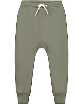 Gray Label Baggy Pant - Moss - 100% Softest Organic Cotton Fleece Trousers