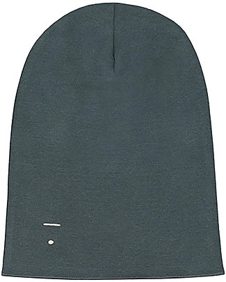 Gray Label Beanie, Blue Grey - Super soft organic cotton Hats