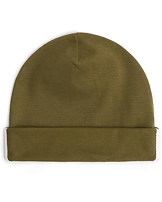 Gray Label Bonnet - Olive Green - GOTS Organic Cotton - Perfect Fit! Winter Hats